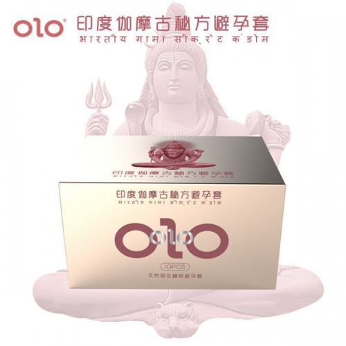 OLO  印度伽摩古秘方避孕套  10只裝