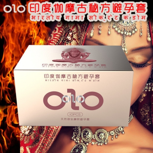 OLO  印度伽摩古秘方避孕套  10只裝